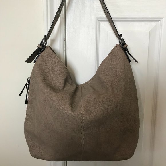 Black Rivet Hobo Purse - Picture 1 of 11